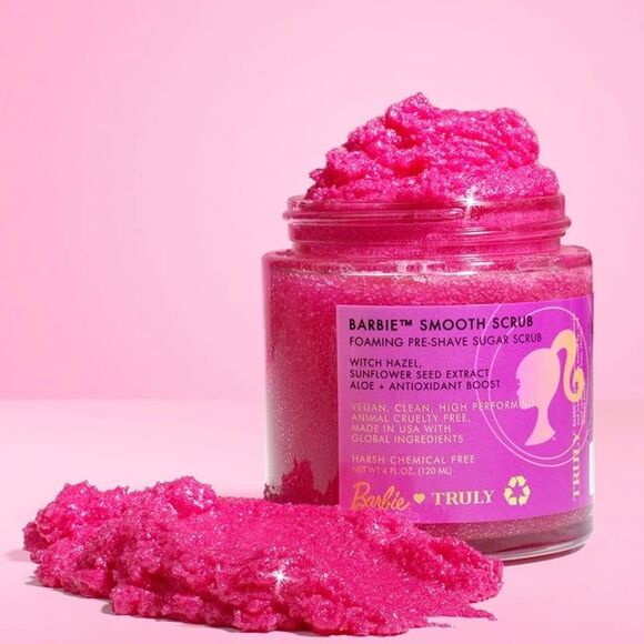 TRULY Beauty: Barbie™ Smooth Scrub Foaming Pre-Shave Sugar Scrub - Picture 2 of 7